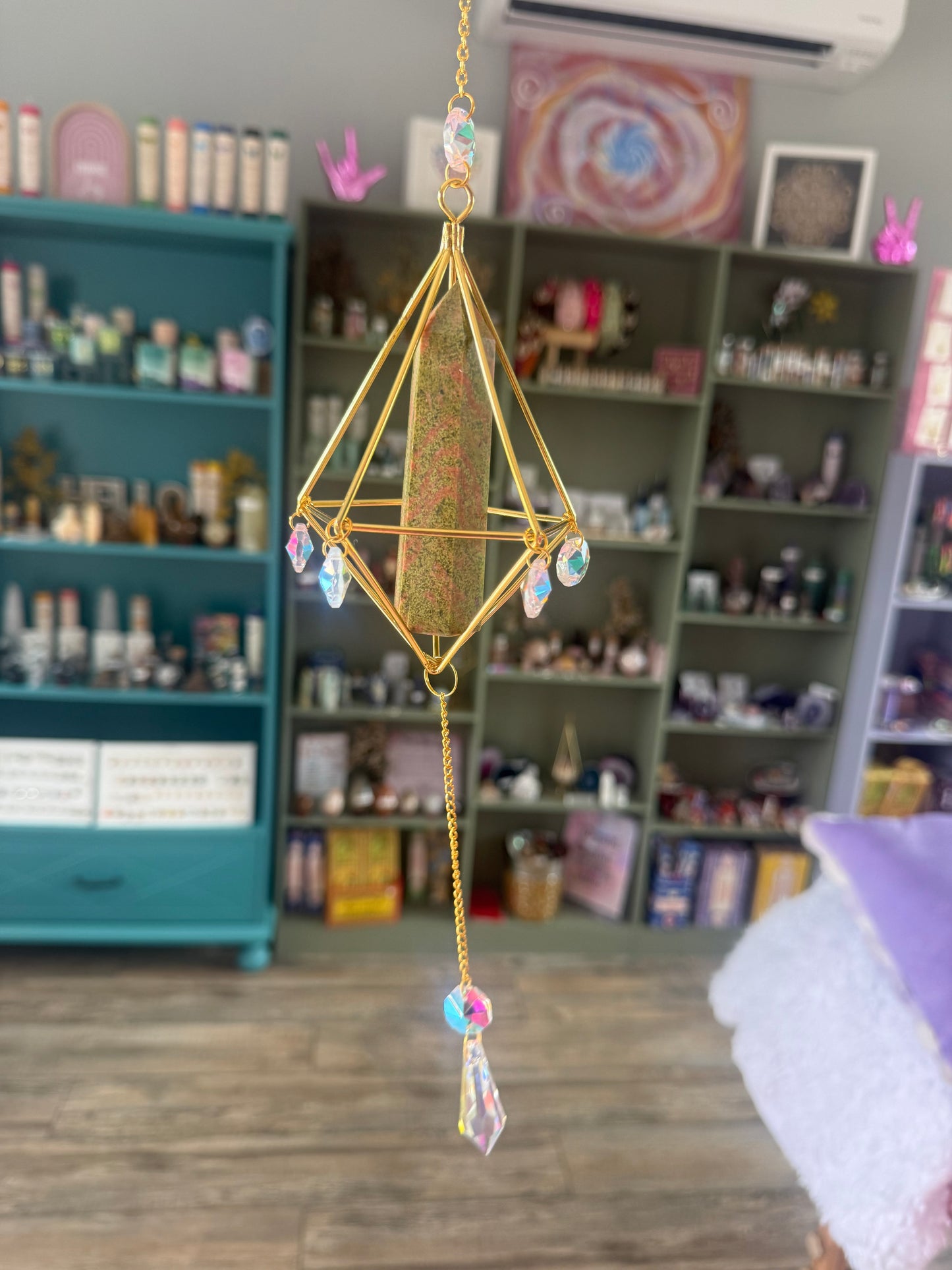 Unakite large suncatcher