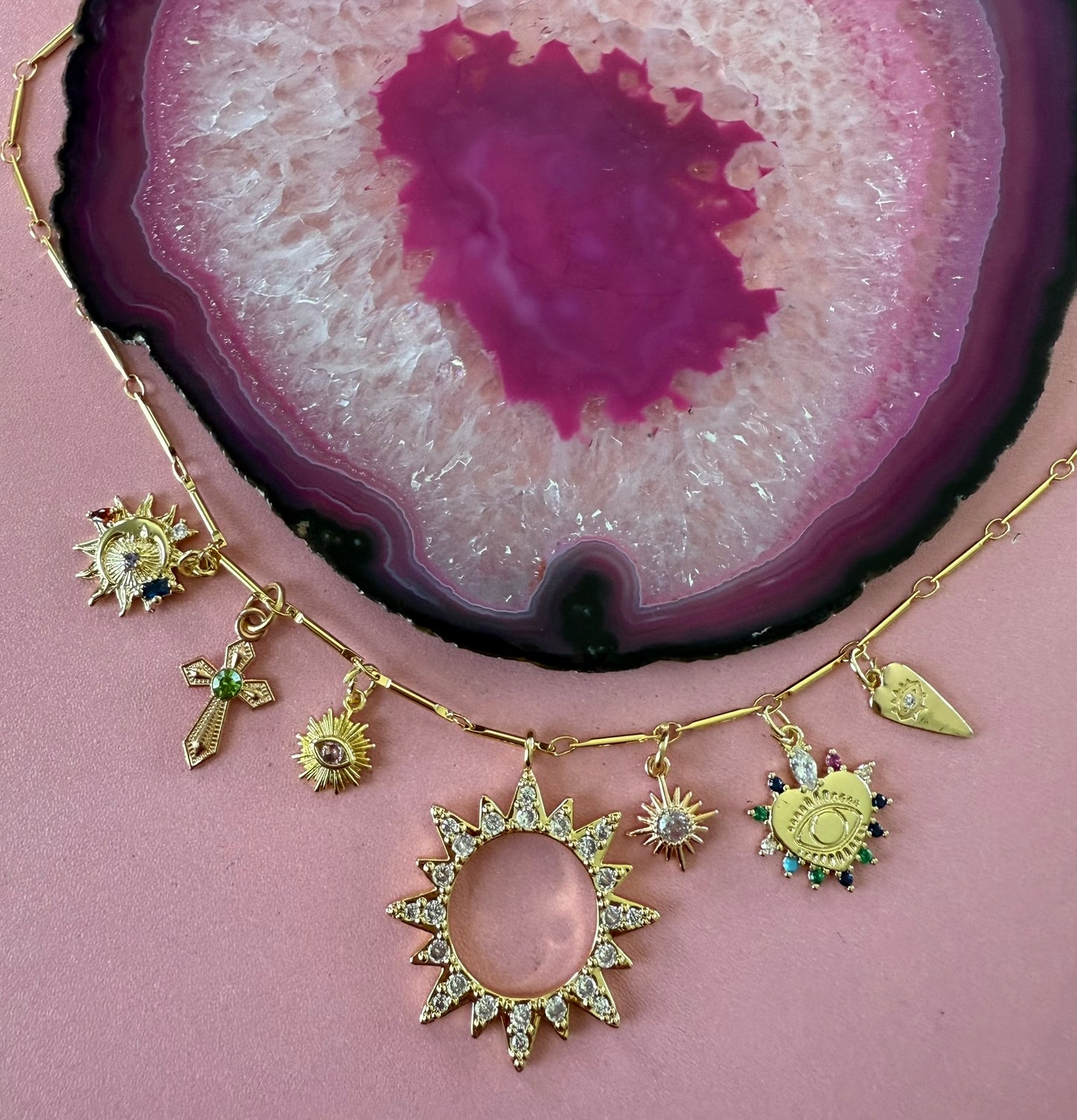 Sun Charmony Necklace