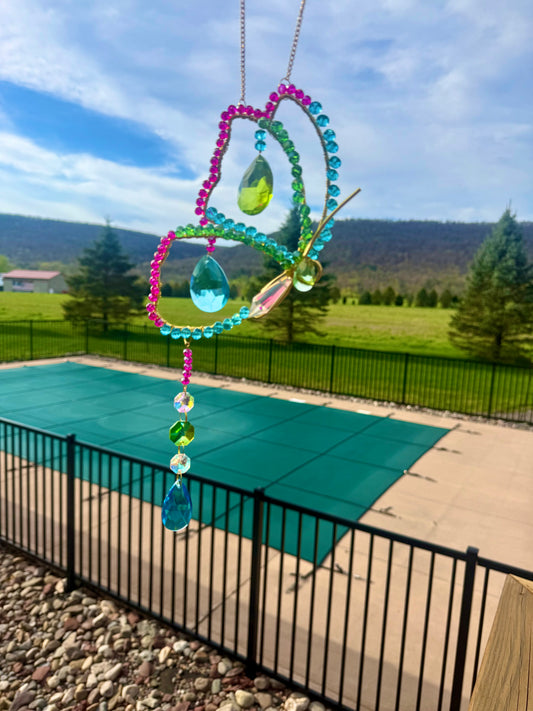 Large butterfly suncatcher