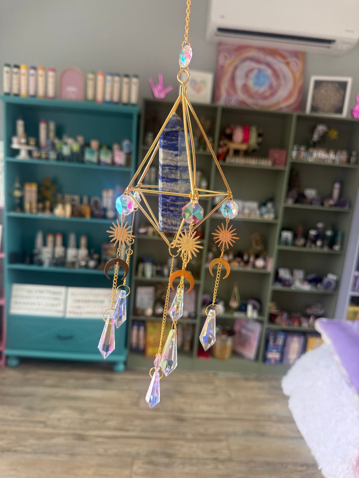 Lapis Lazuli large suncatcher