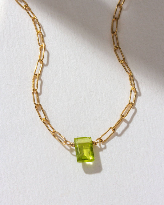 Prism Gems Birthstone Necklace - August
