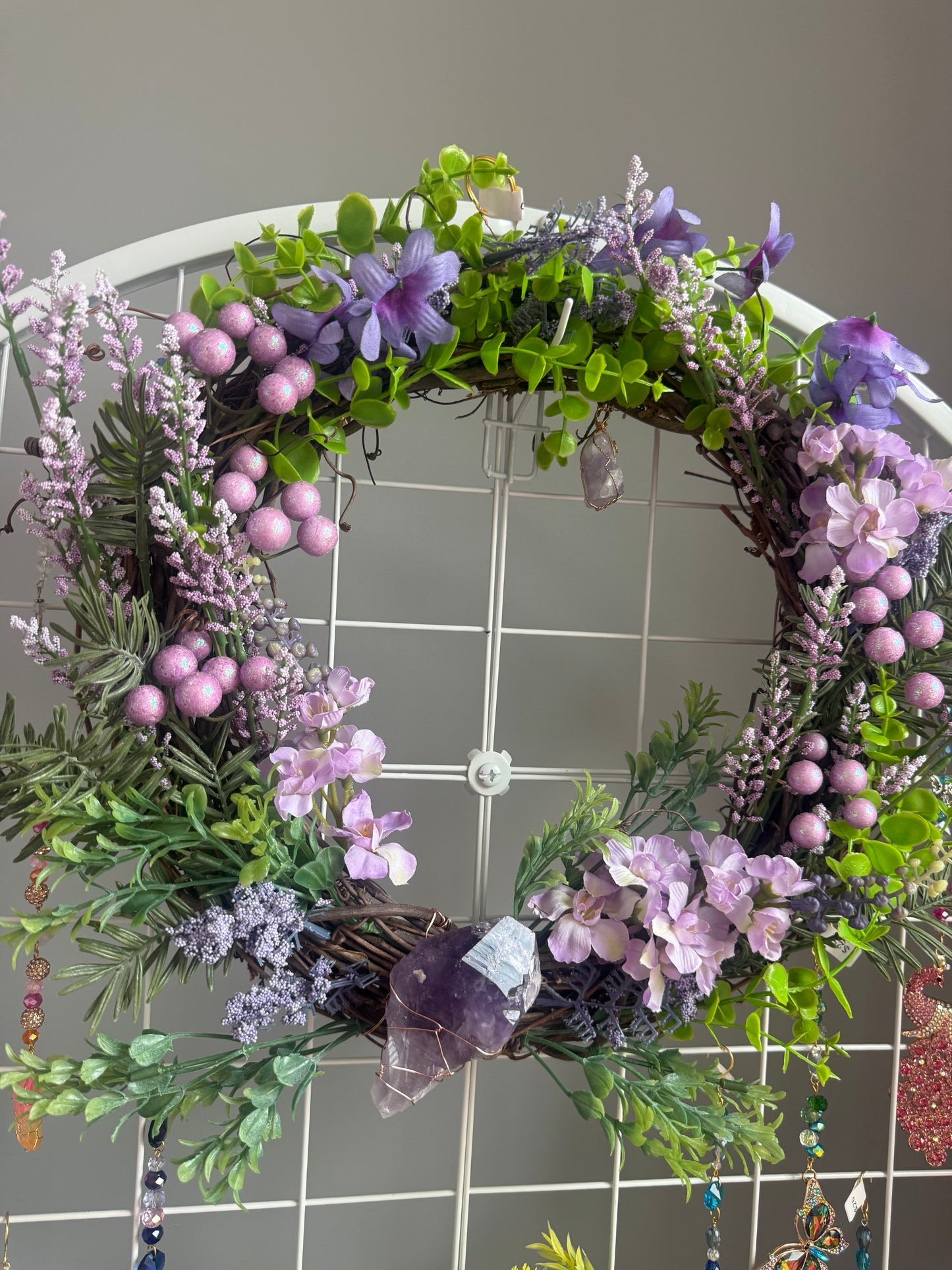 Amethyst wreath