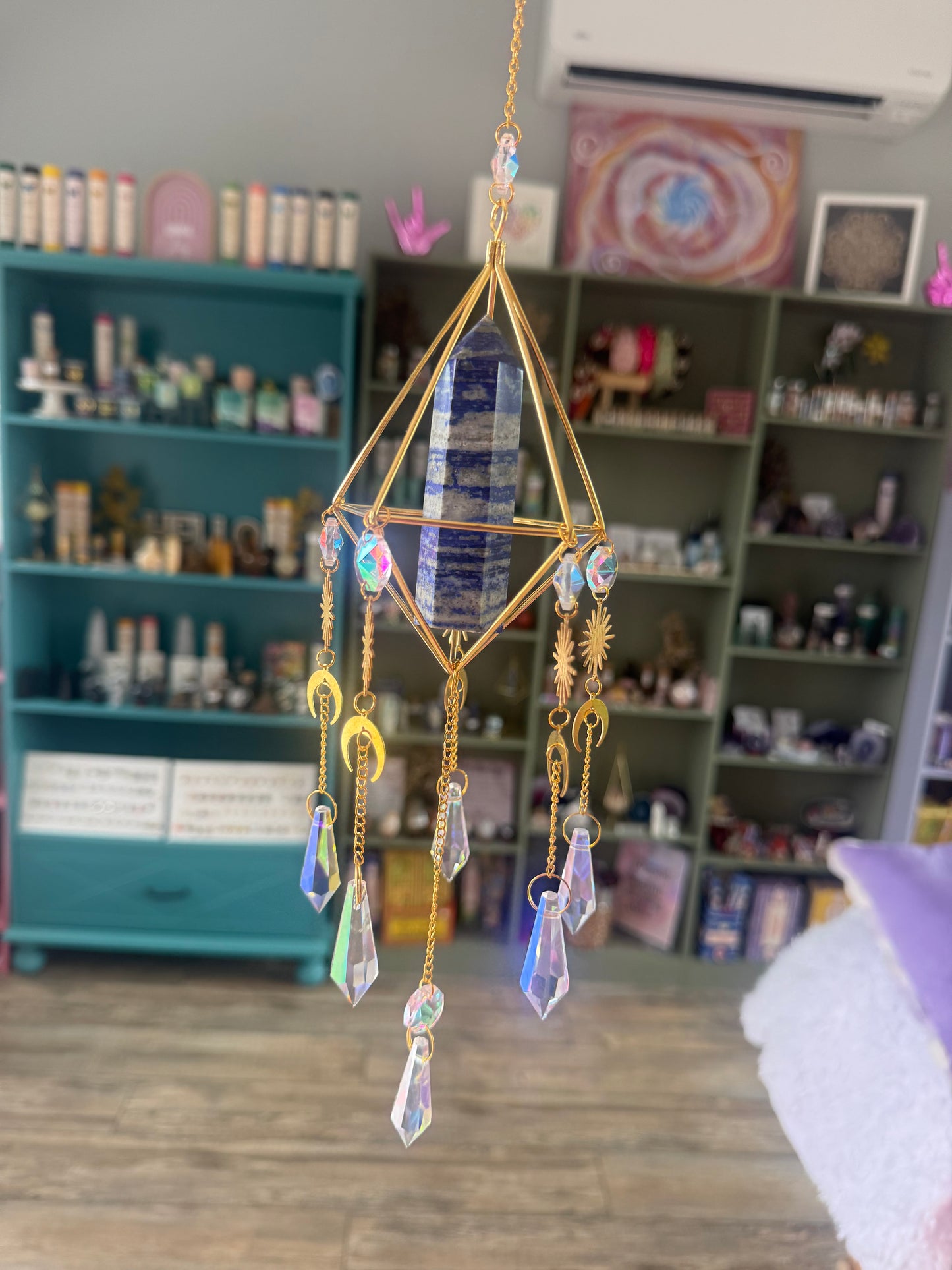 Lapis Lazuli large suncatcher