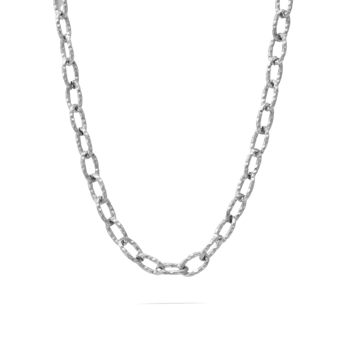 18K Gold PVD Stainless Steel Cable Link Chain Necklace: Gold / 16"+2"