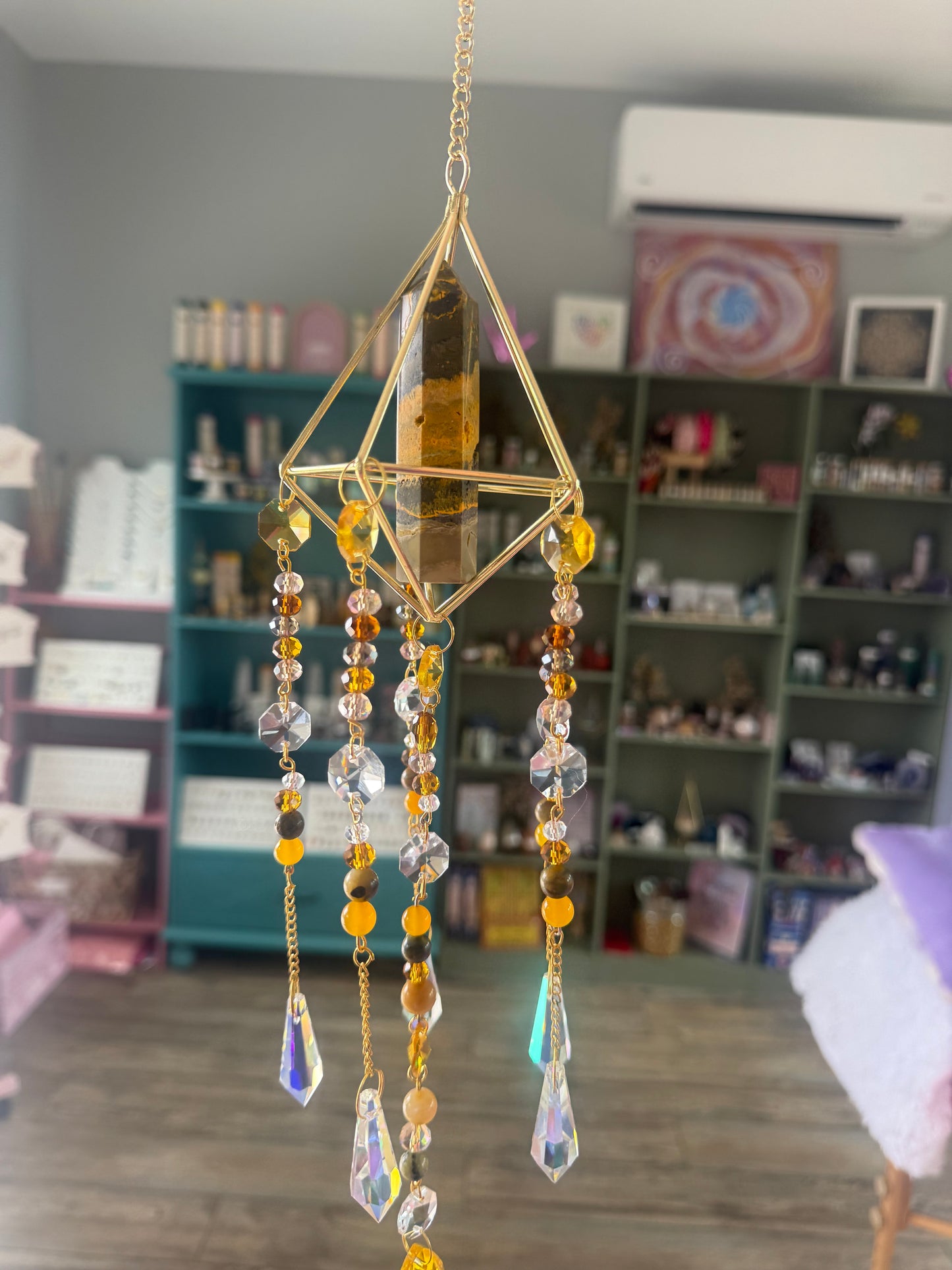 Bumblebee jasper suncatcher