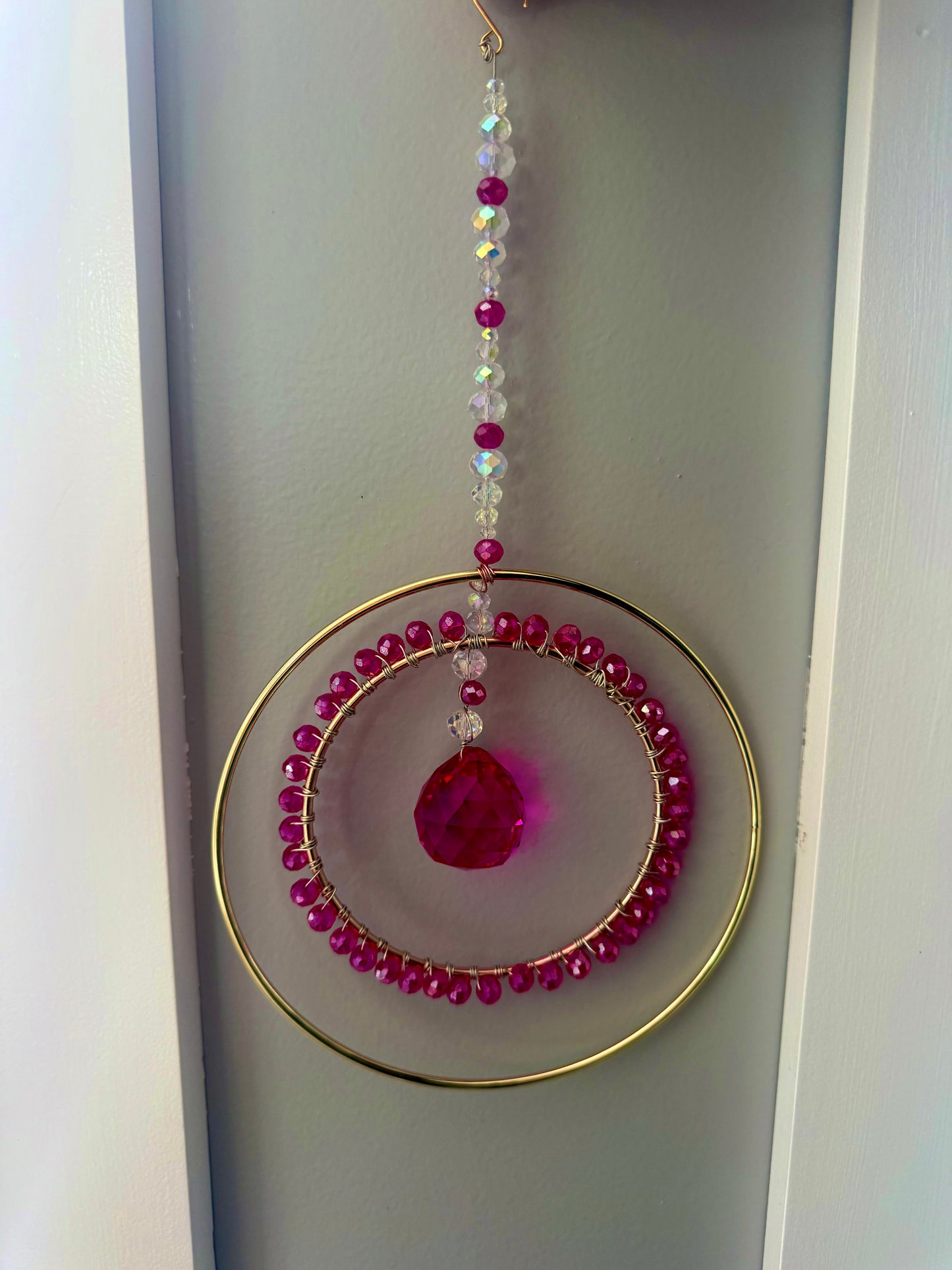 Pink suncatcher