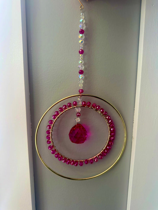 Pink suncatcher