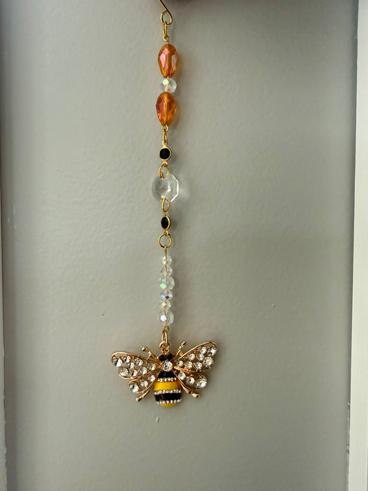 Bee mini suncatcher
