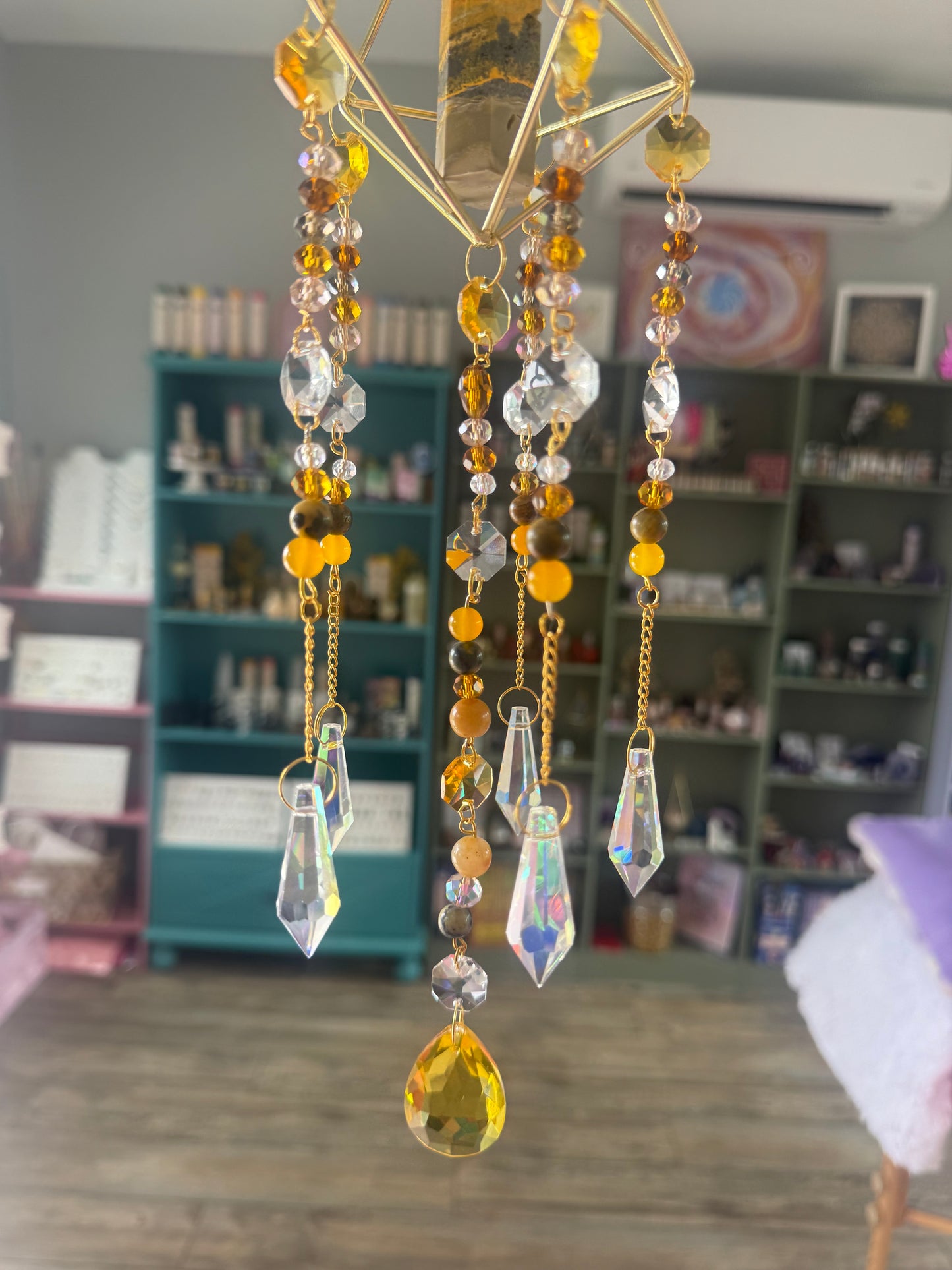 Bumblebee jasper suncatcher
