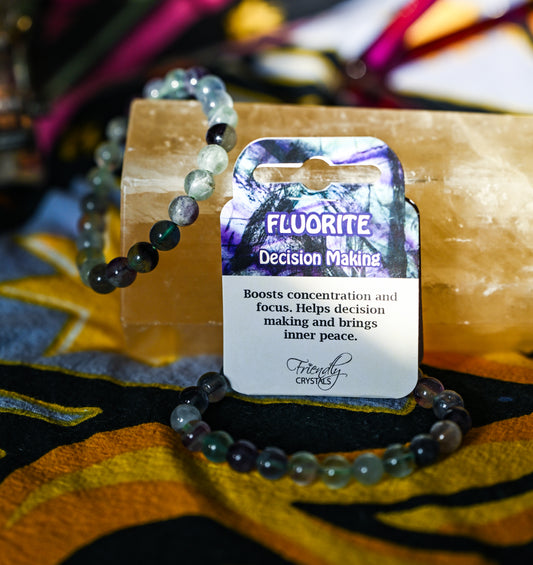 Rainbow Fluorite Bracelet