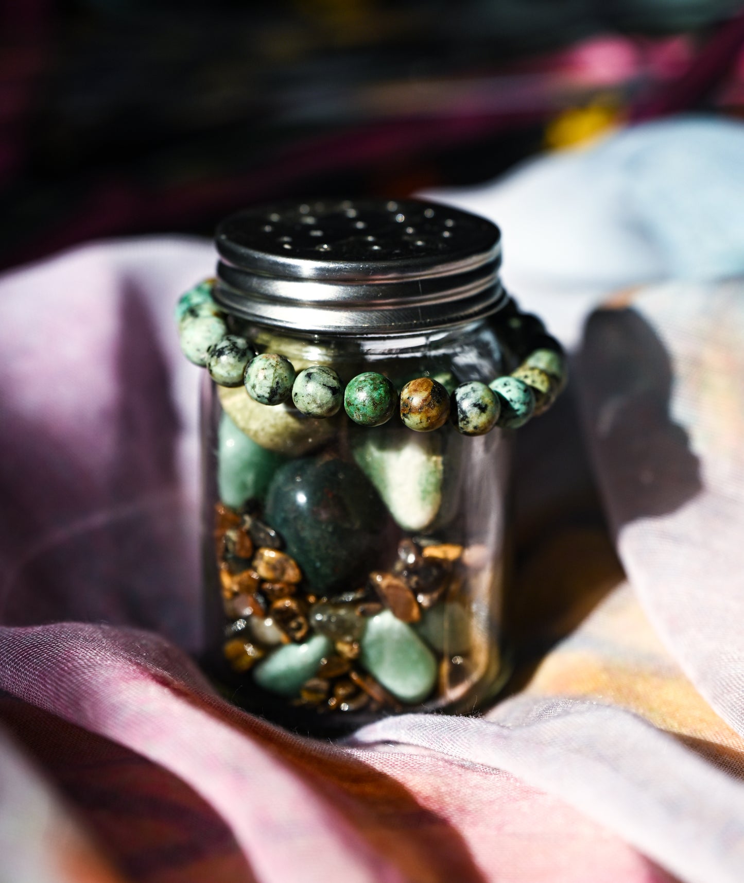 African Turquoise Bracelet