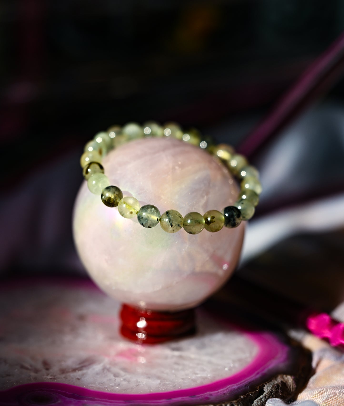 Prehnite Bracelet