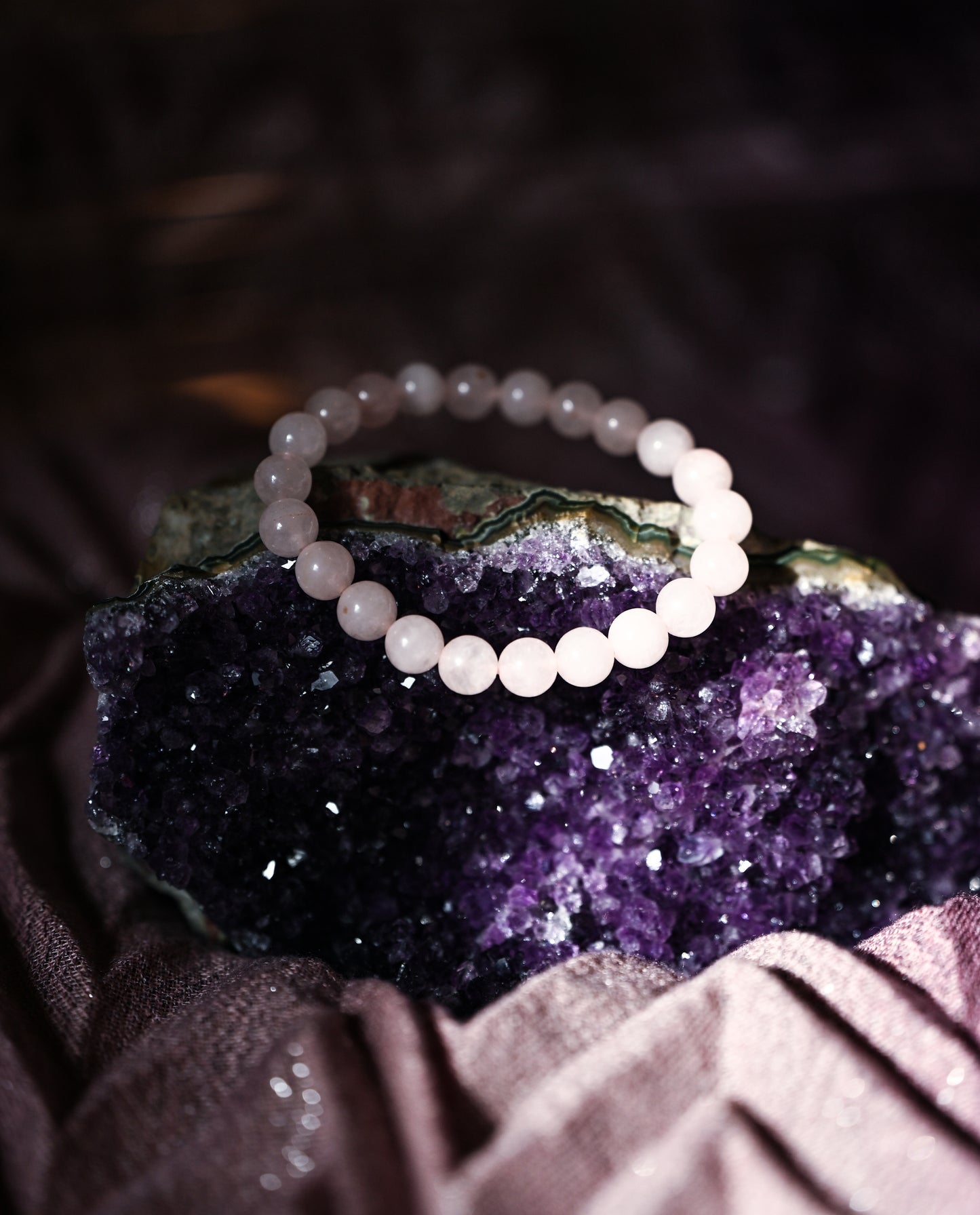 Rose Quartz Energy Bracelet