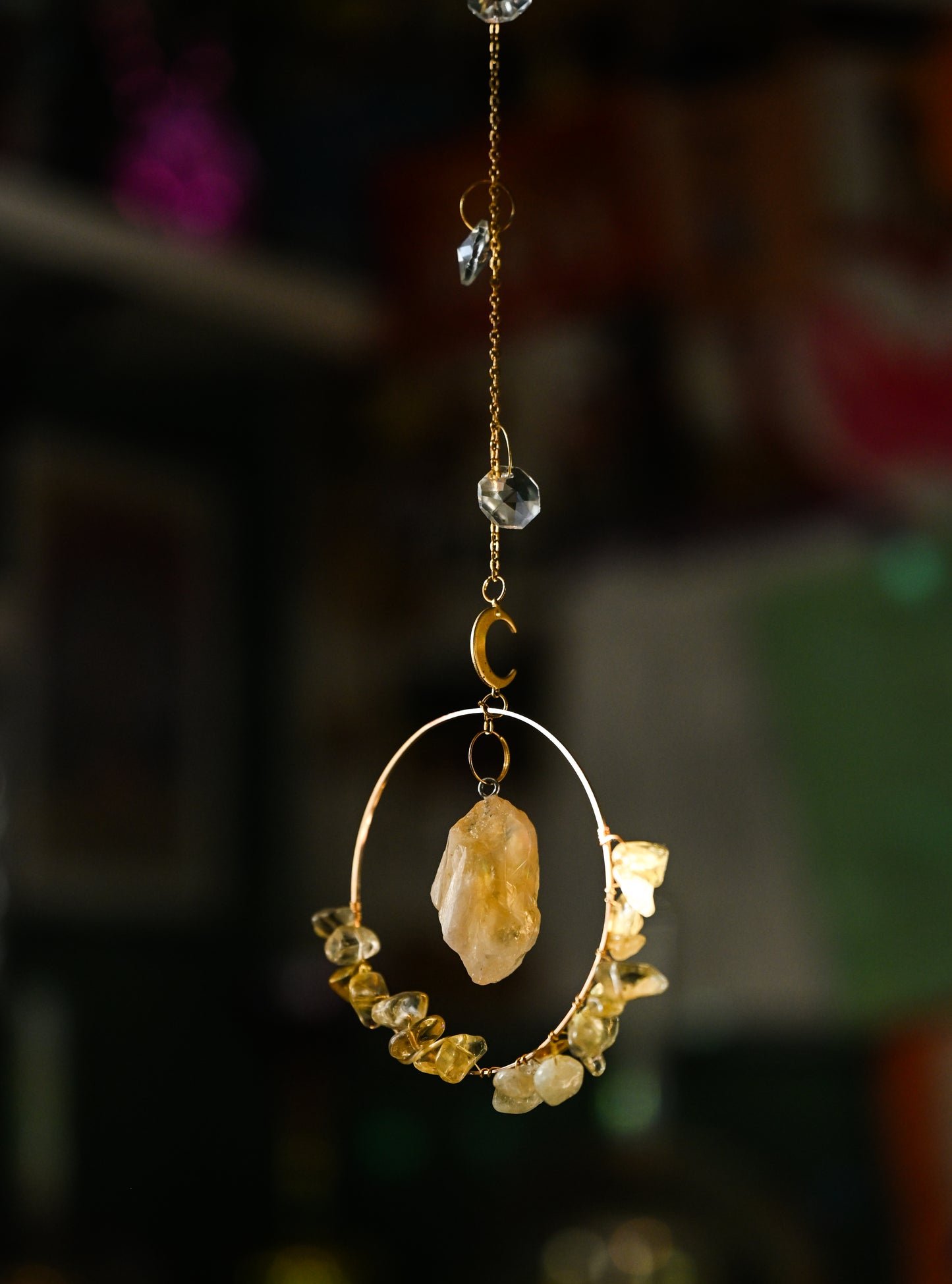 Citrine Mini Suncatcher