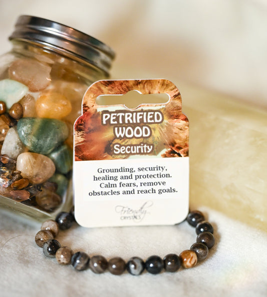 Petrified Wood Bracelet