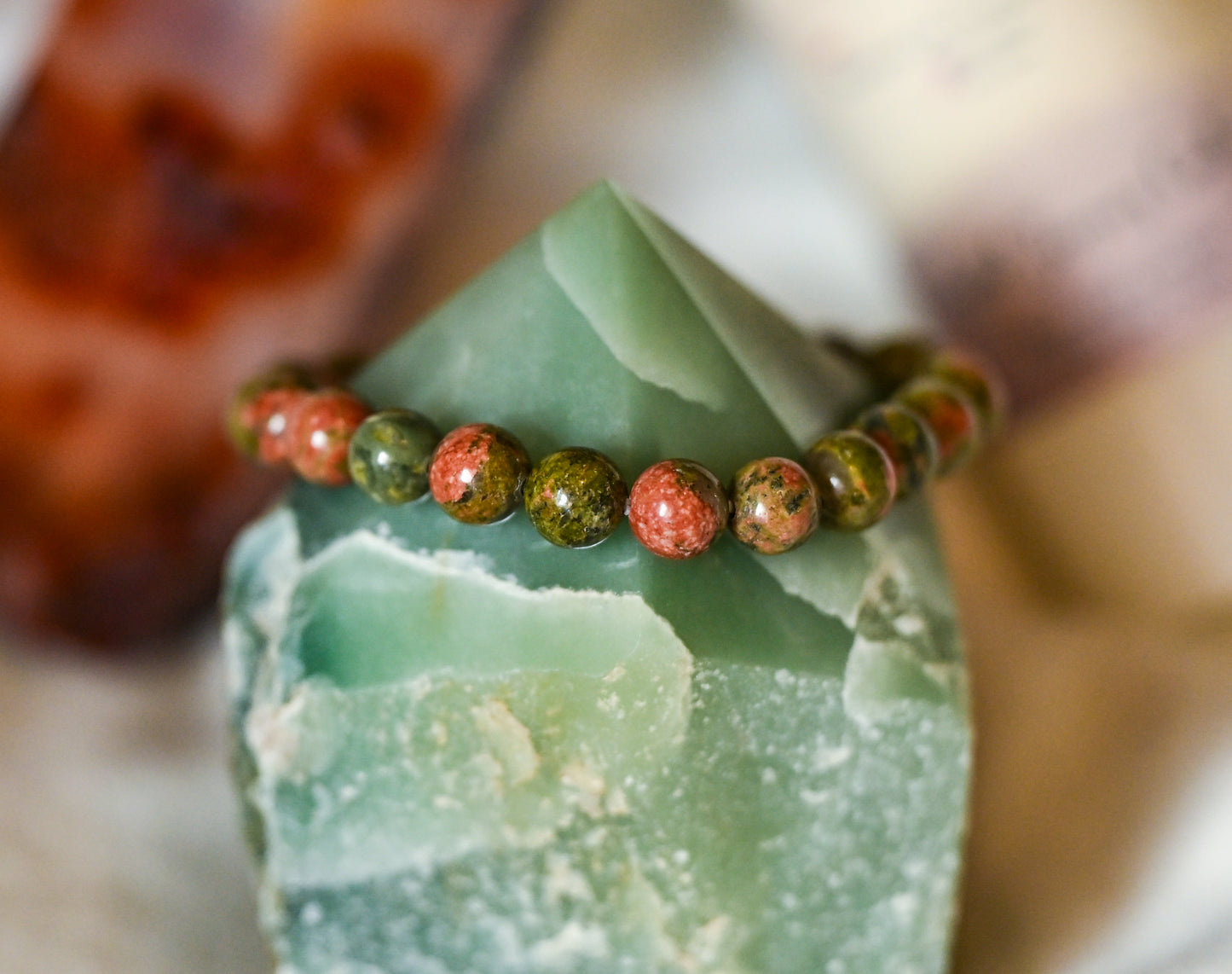 Unakite Bracelet