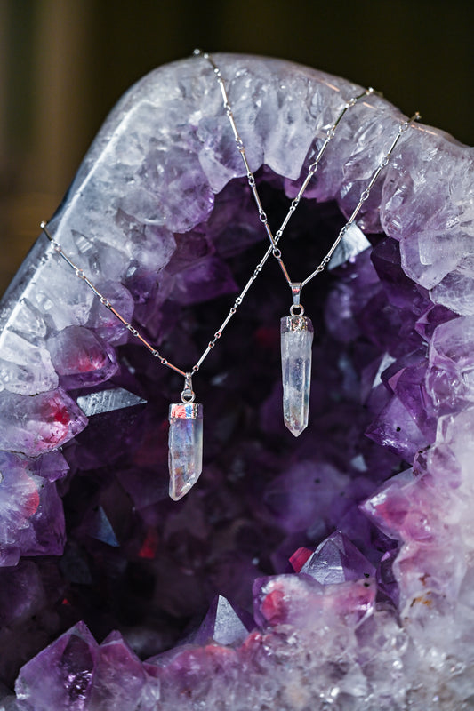 Aura Quartz Pendant