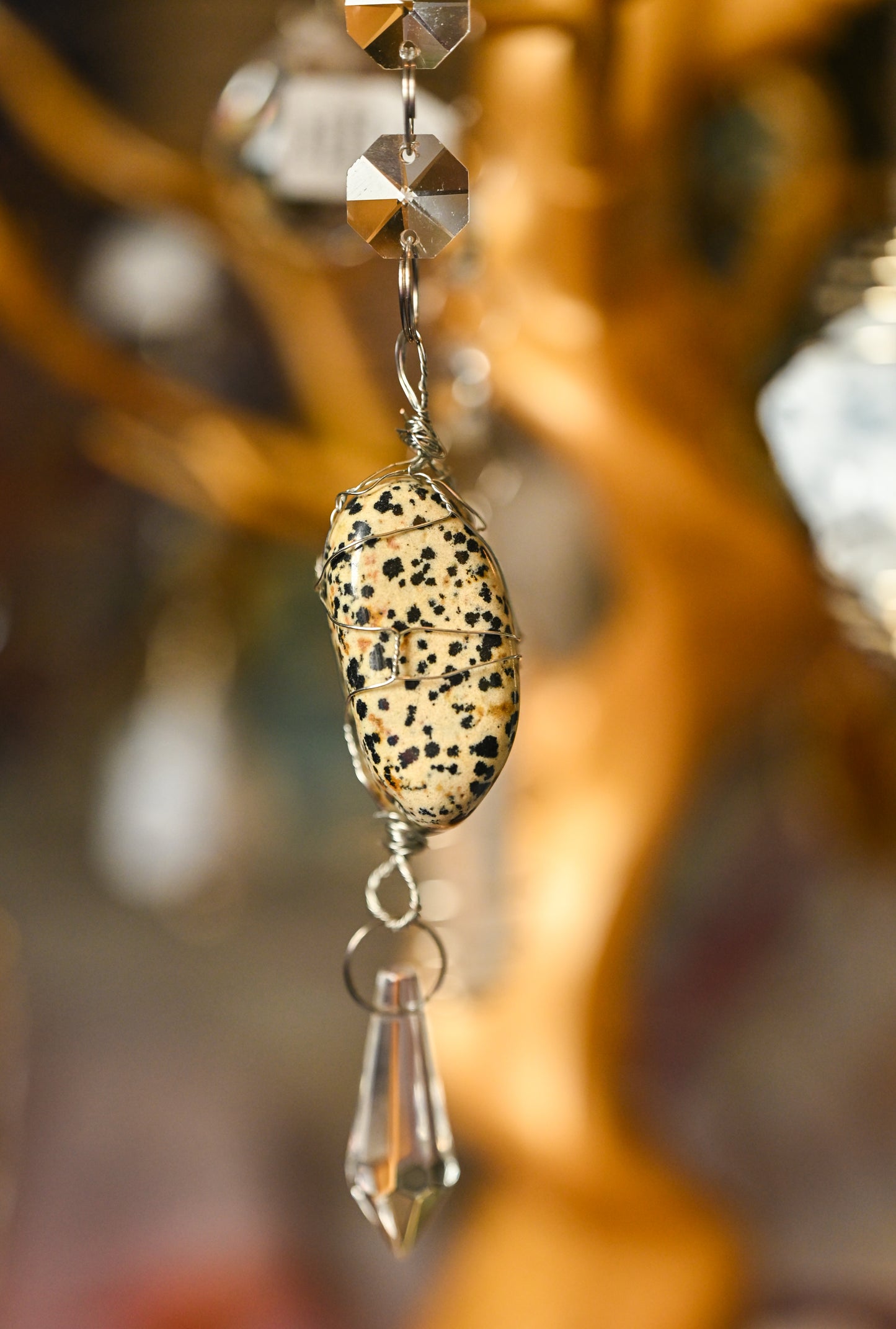 Dalmatian Stone Mini Suncatcher