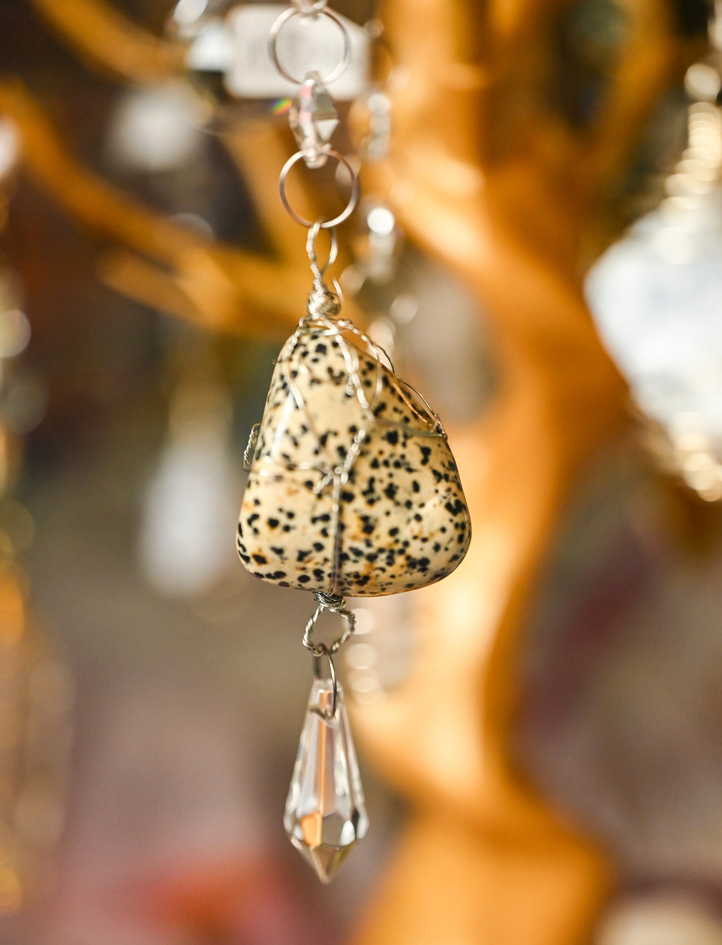 Dalmatian Stone Mini Suncatcher