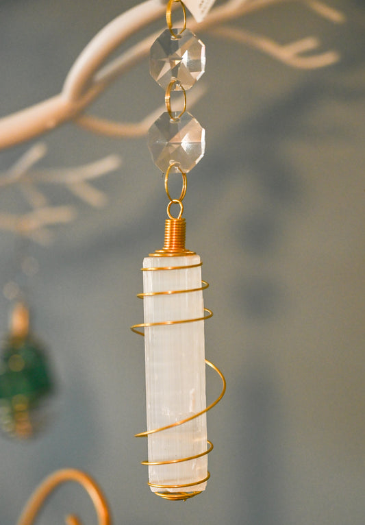 Selenite Mini Suncatcher