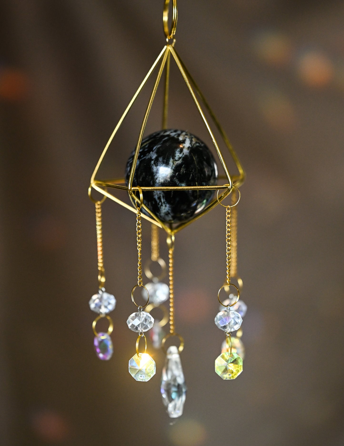 Indigo Gabbro Suncatcher