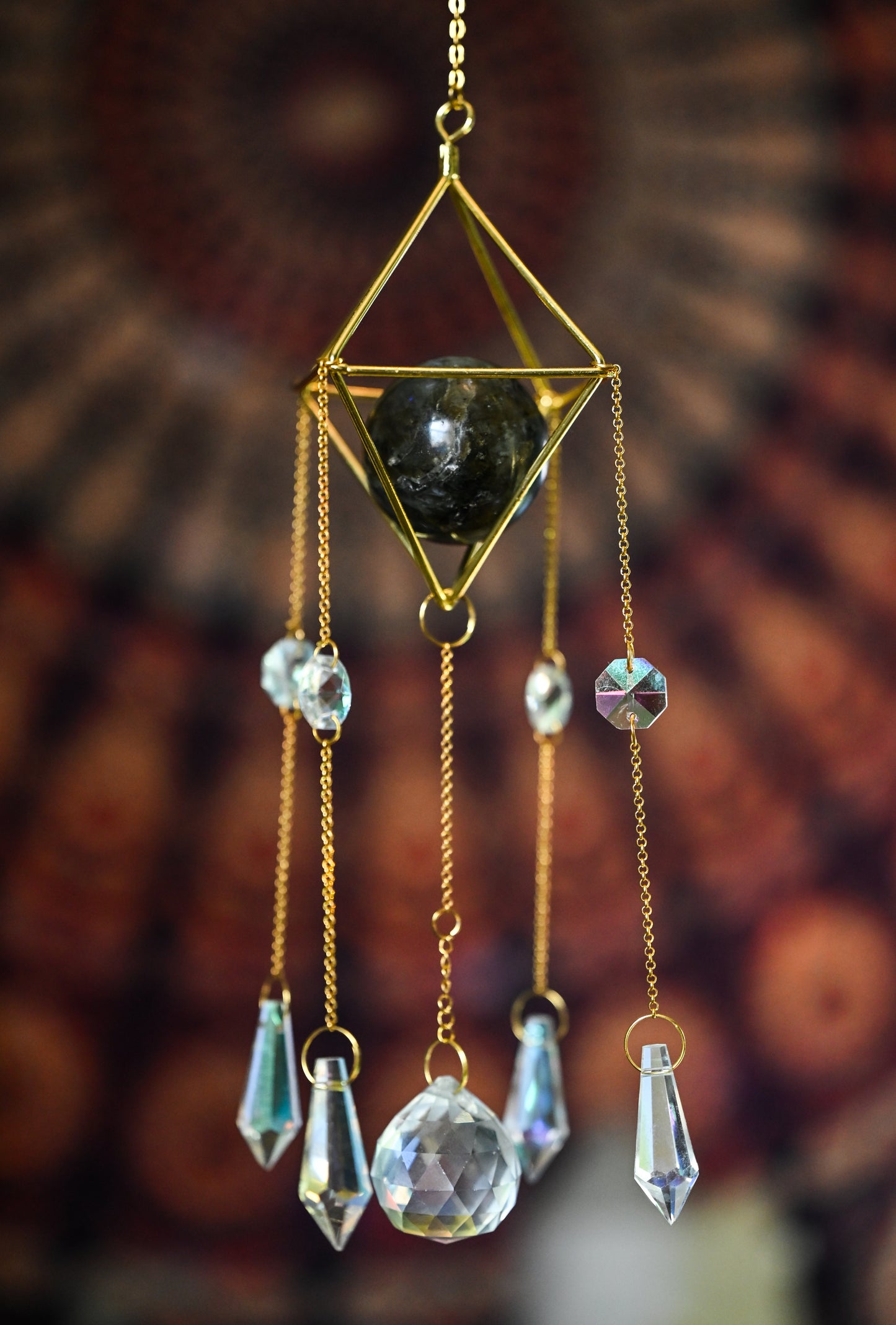 Labradorite Suncatcher