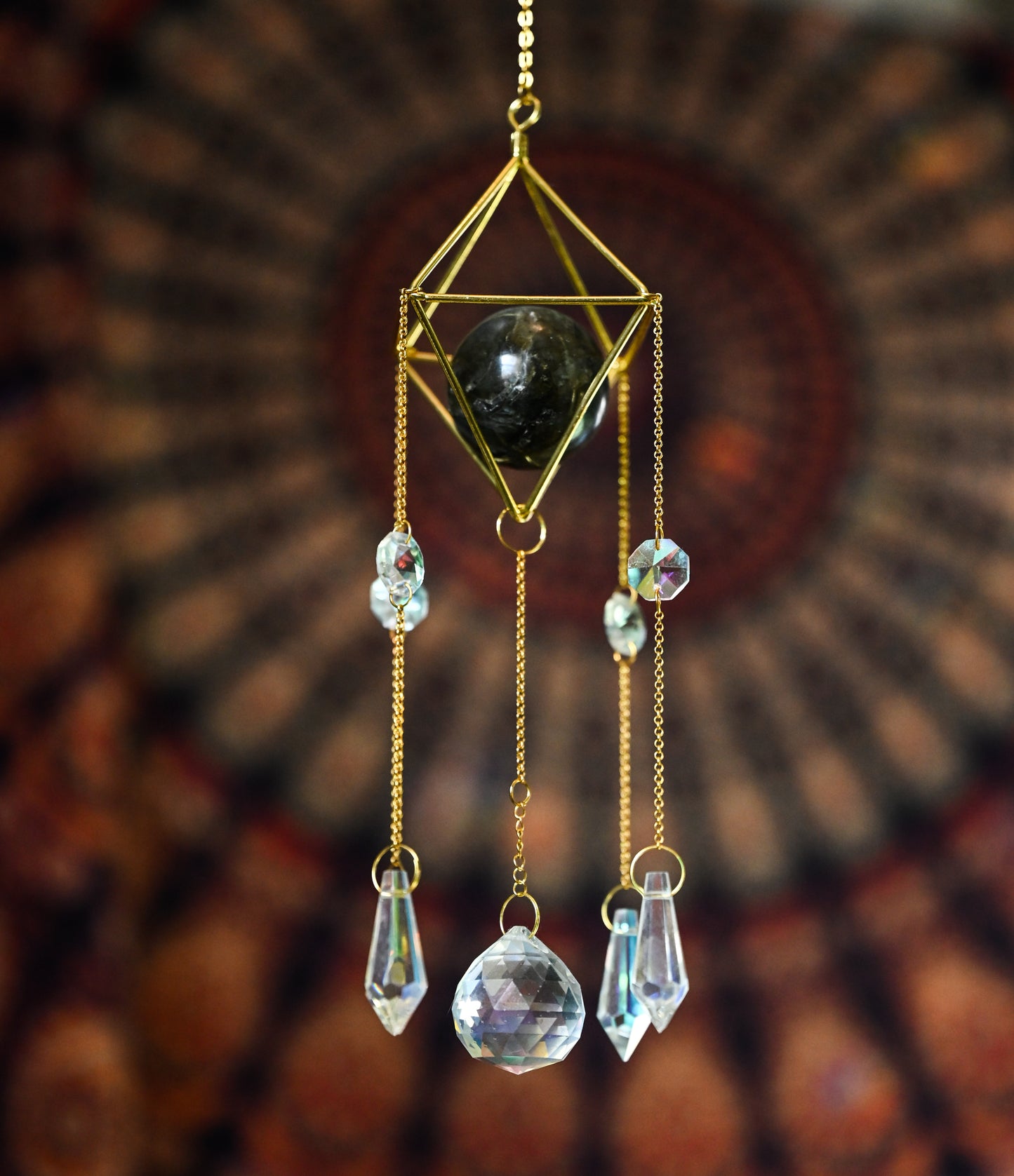 Labradorite Suncatcher