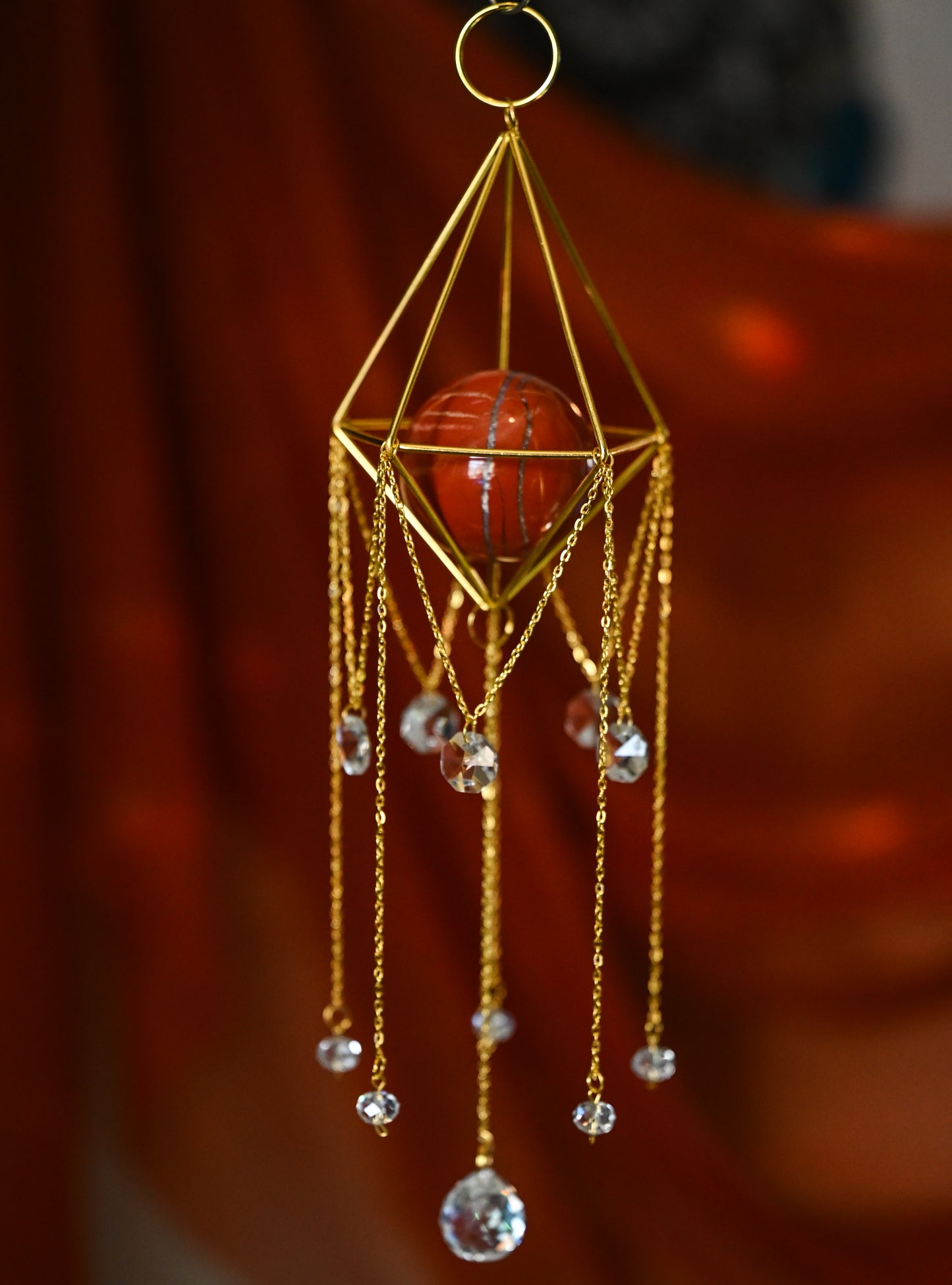 Red Jasper Suncatcher