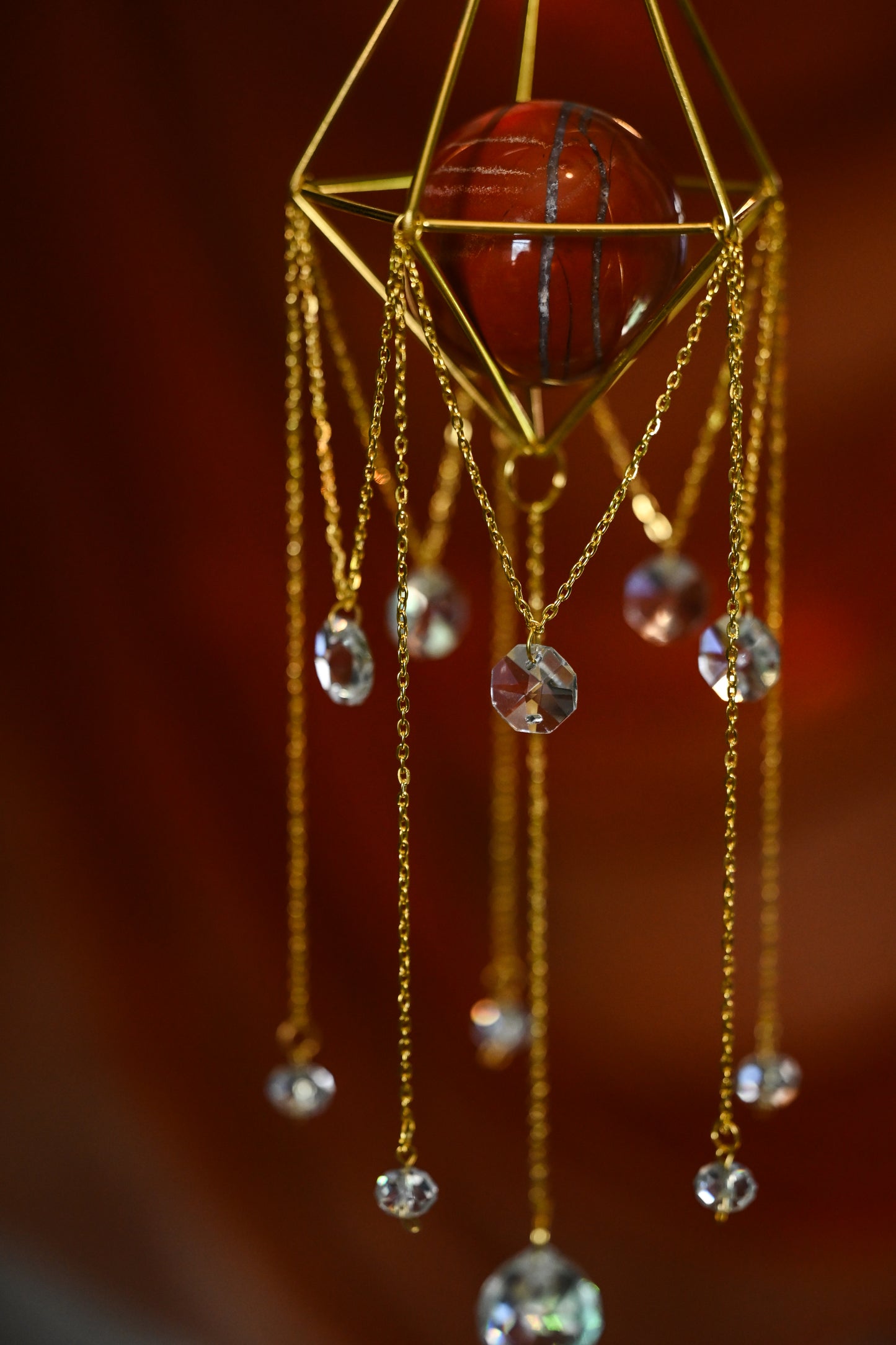 Red Jasper Suncatcher