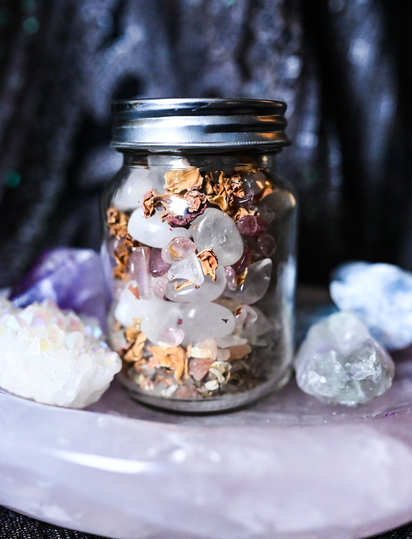 Lotus of Love Intention Jar (2)