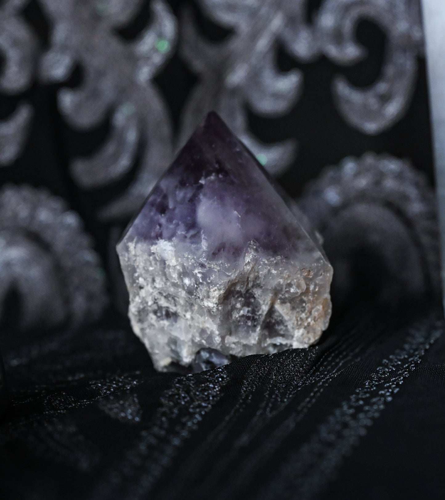 Amethyst Partially Polished Top