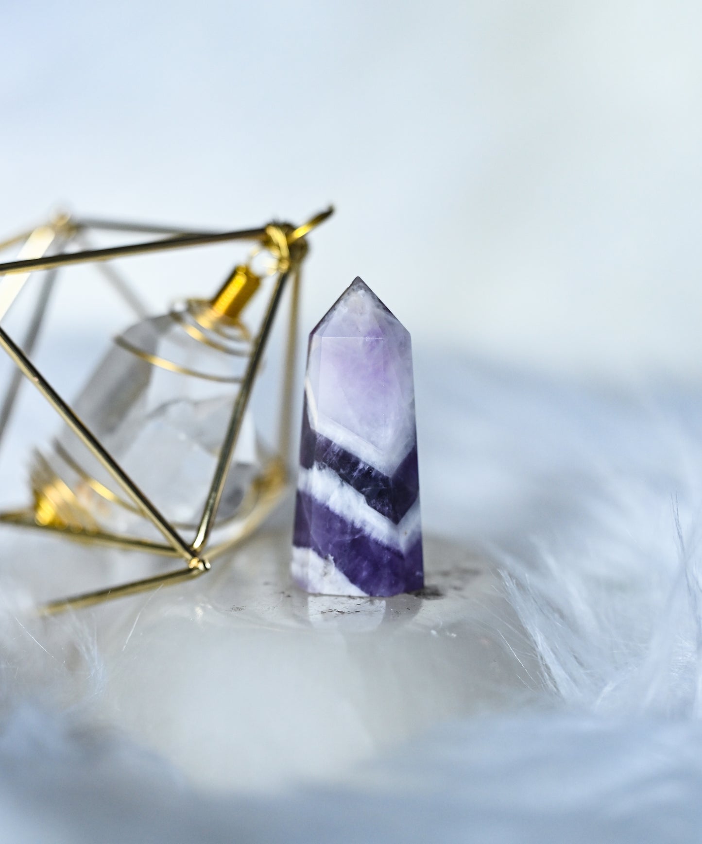 Chevron Amethyst Tower (small)