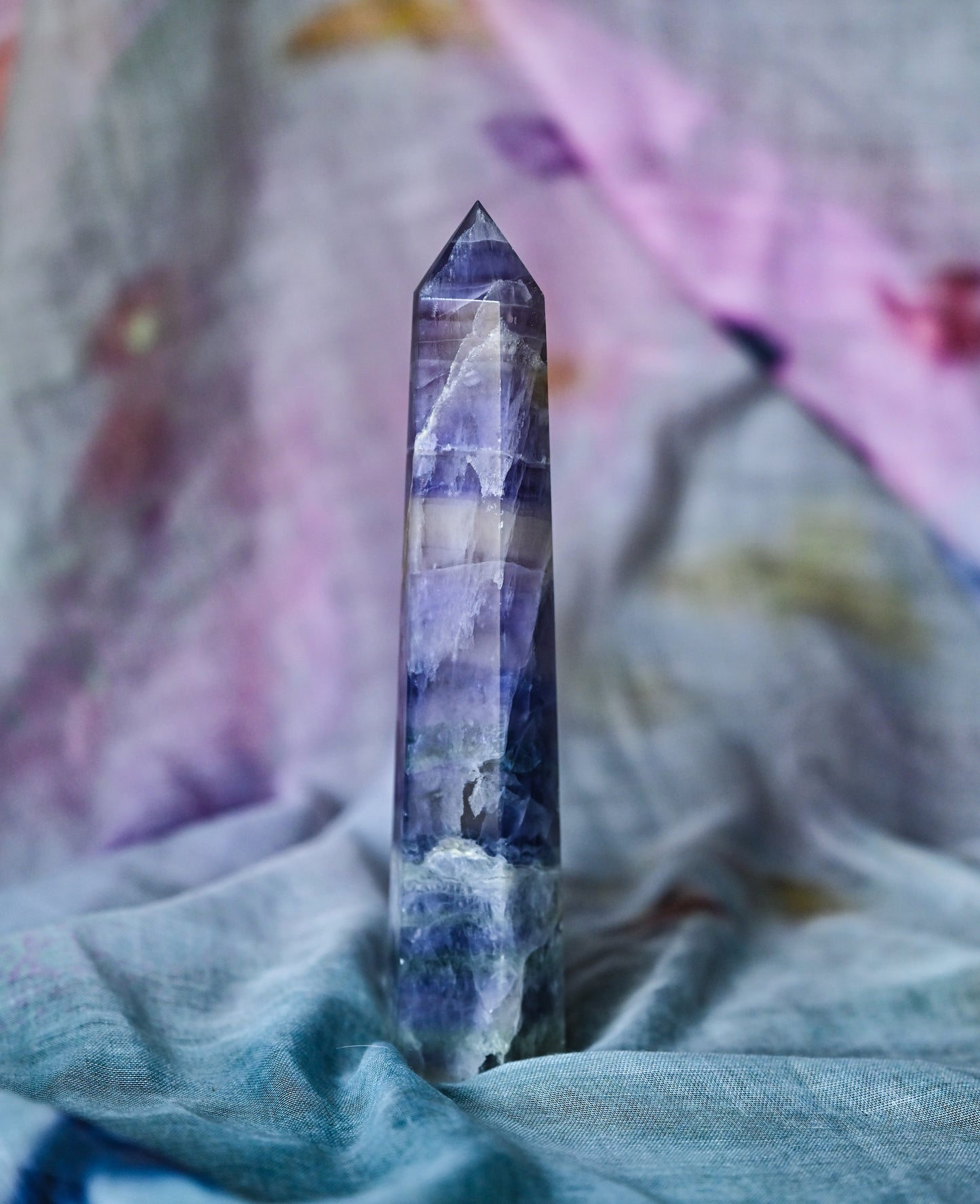 Purple Fluorite Tower