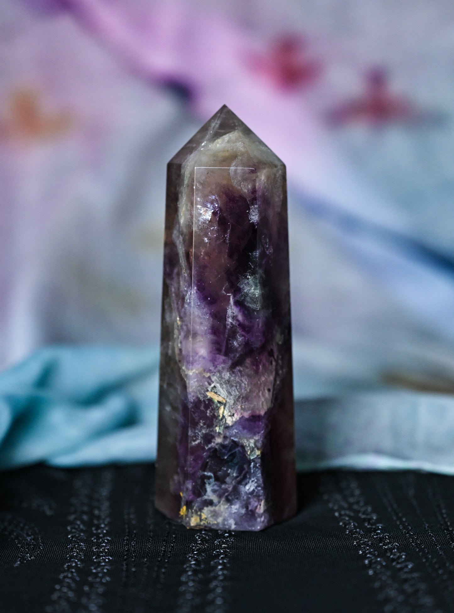 Rainbow Fluorite Large Towers