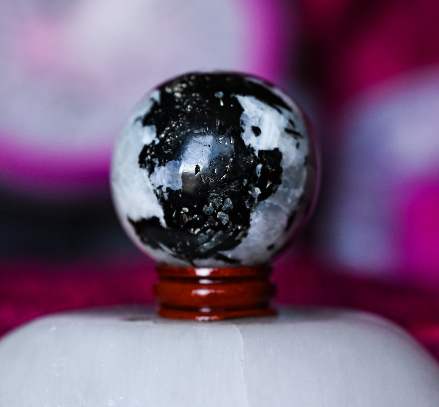 Rainbow Moonstone Sphere