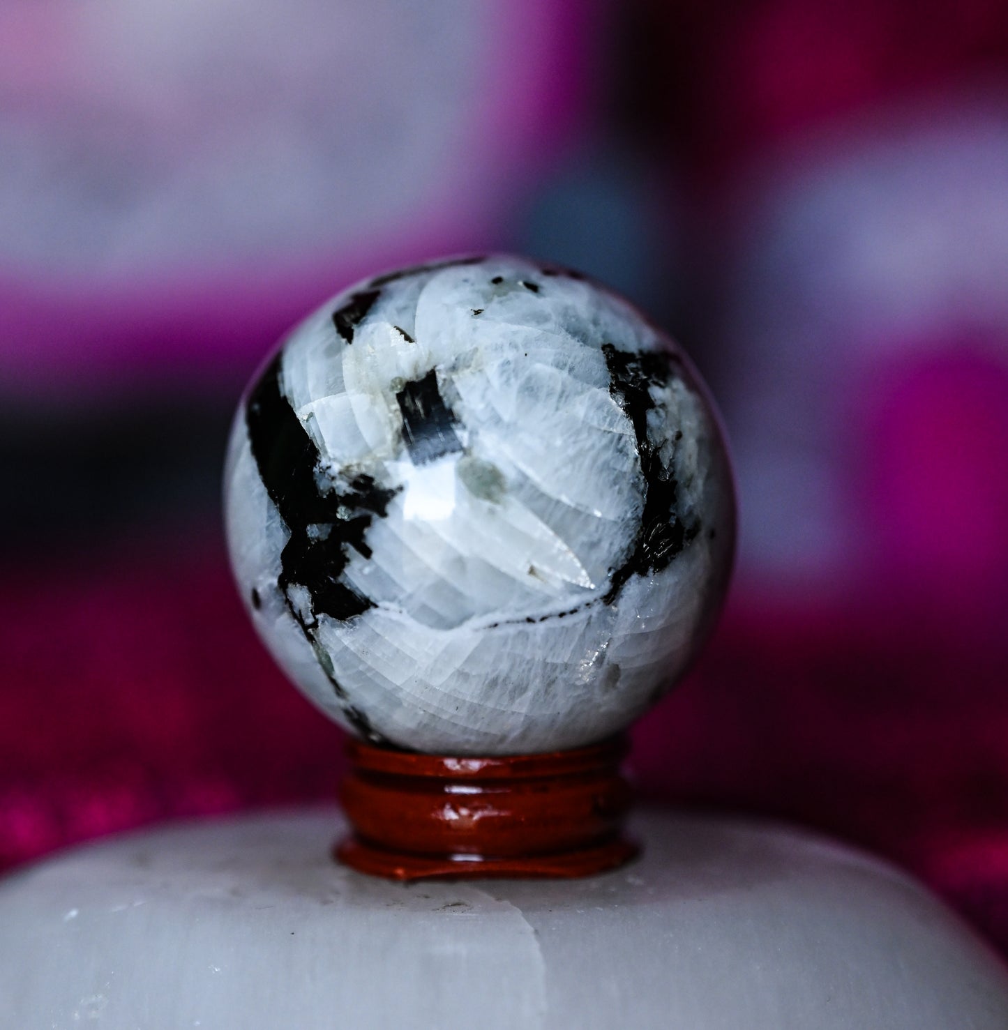 Rainbow Moonstone Sphere