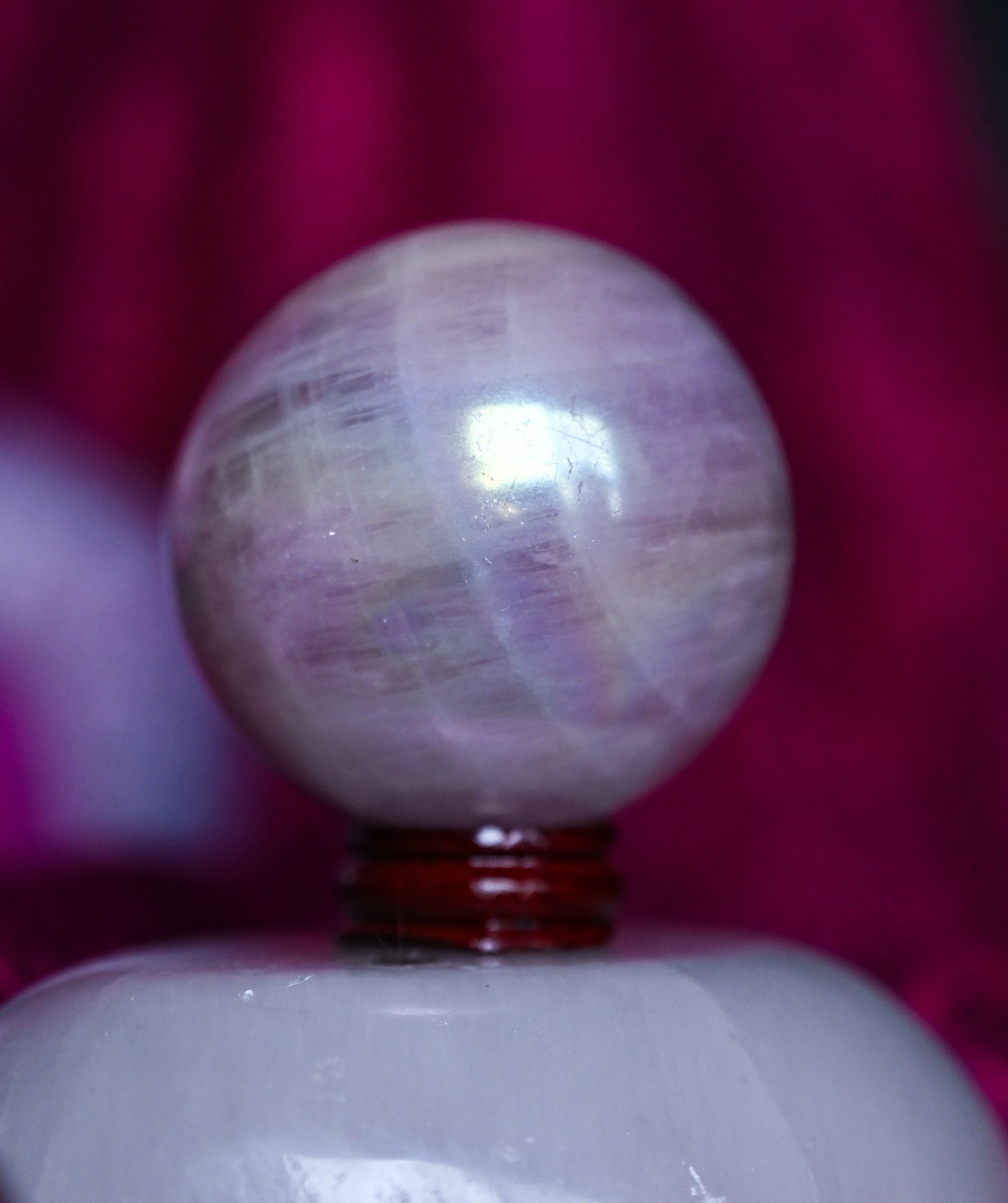 Aura Rose Quartz Sphere