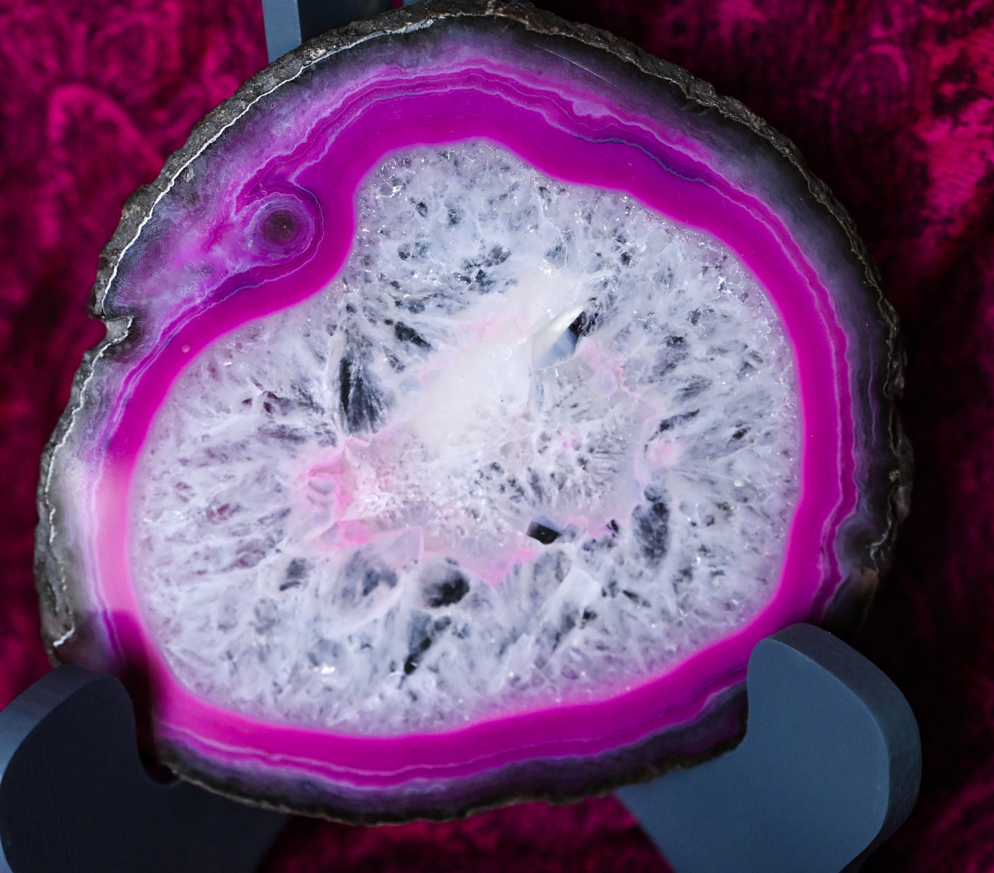 Pink Agate Slice 2