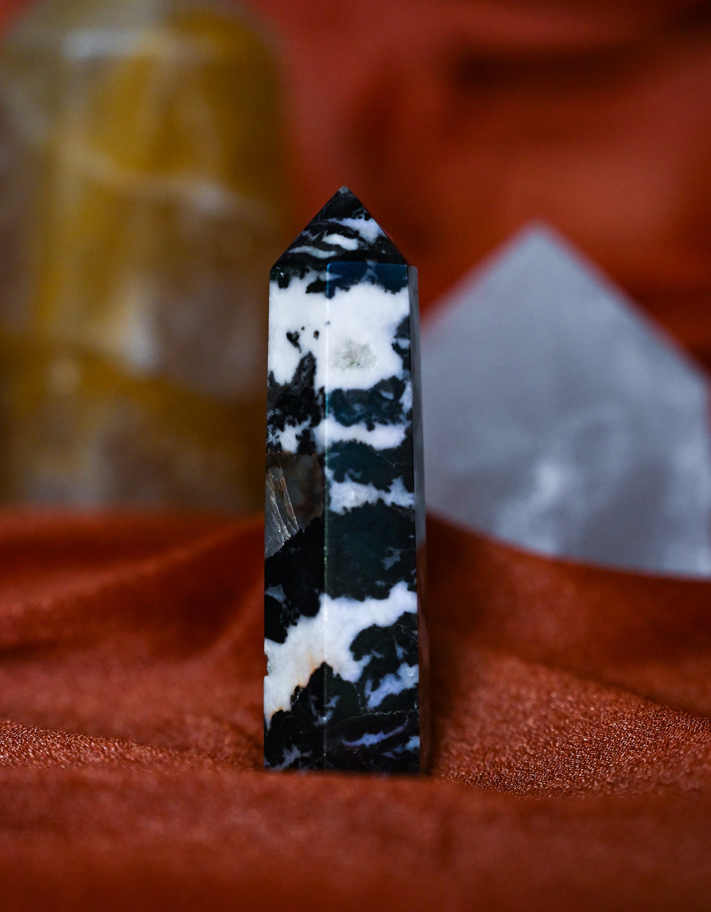 Aura Plated Zebra Jasper