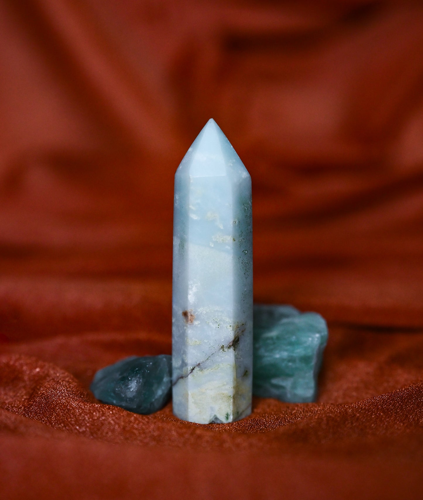 Sky Blue Quartz Towers