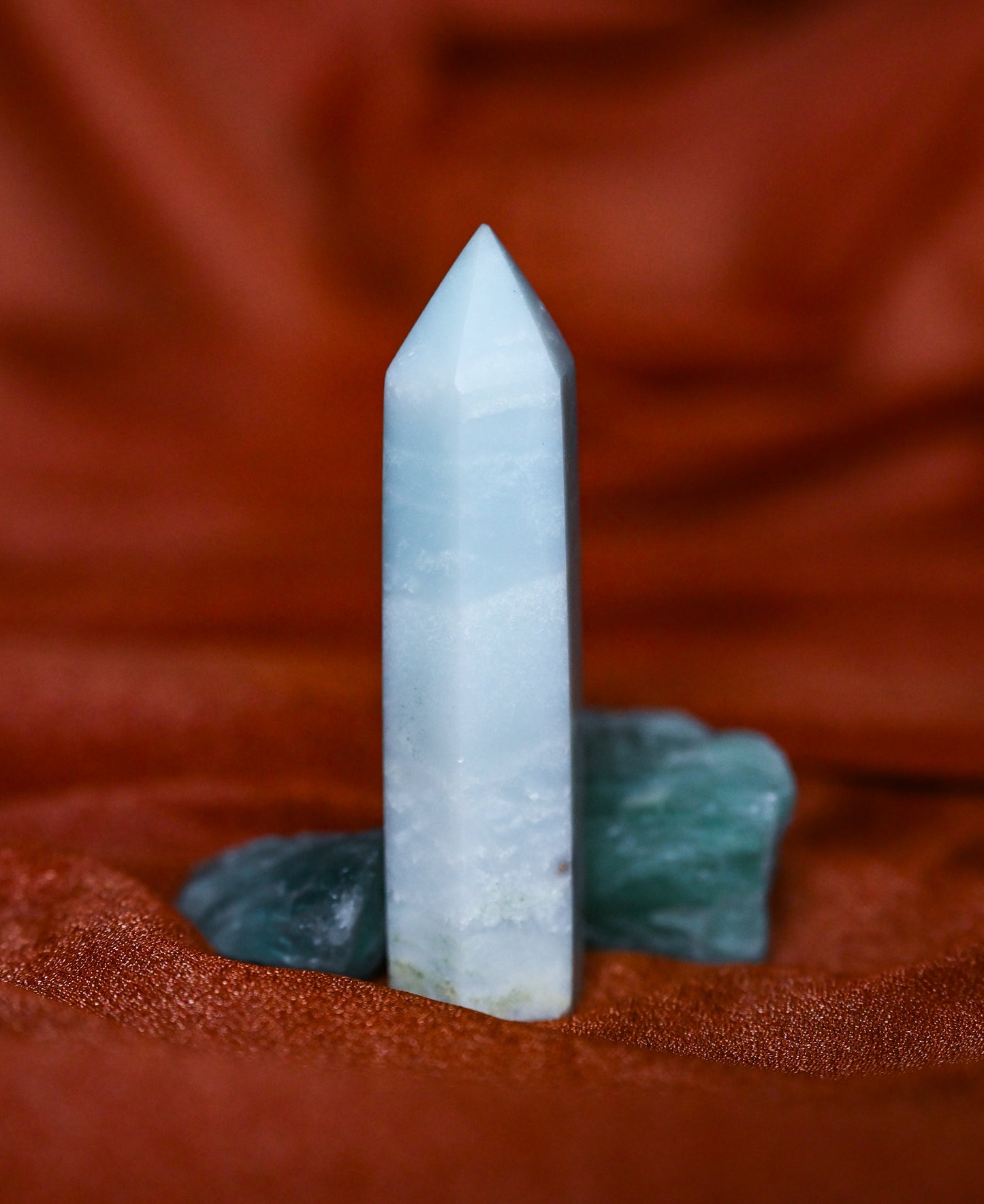 Sky Blue Quartz Towers