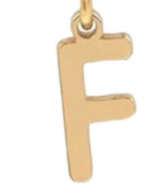 Gold Plated Initial Charms
