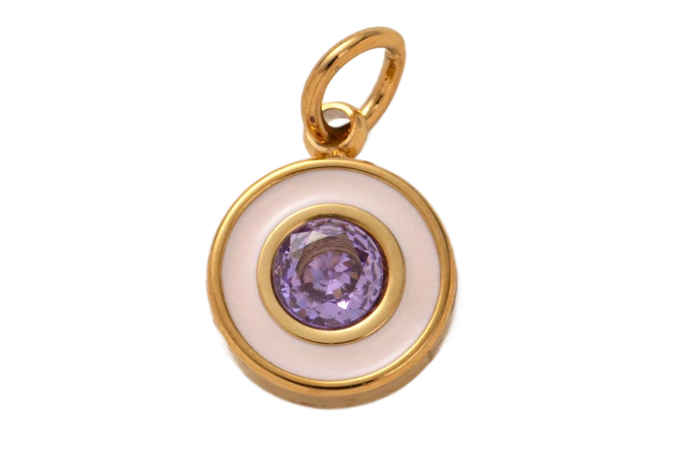 Enamel Birthstone Charms