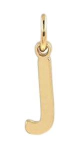 Gold Plated Initial Charms