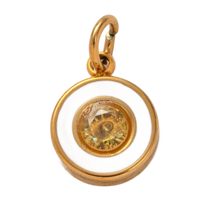 Enamel Birthstone Charms - November