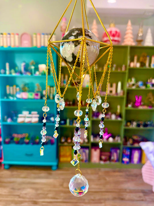 Rainbow Moonstone Suncatcher
