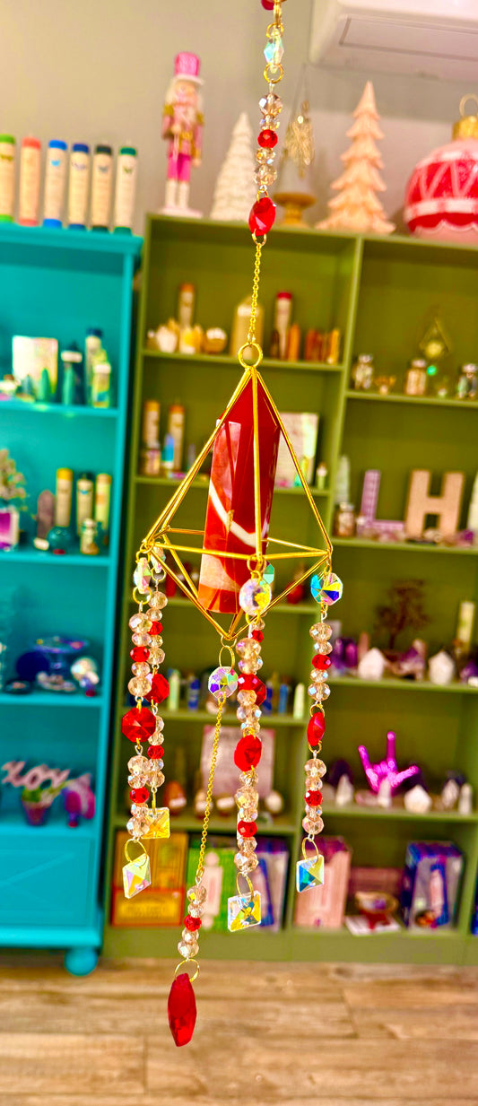 Red Jasper Suncatcher