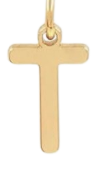 Gold Plated Initial Charms