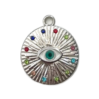 Protective Eye Charm - Silver 2