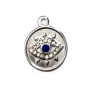 Protective Eye Charm - Silver 9